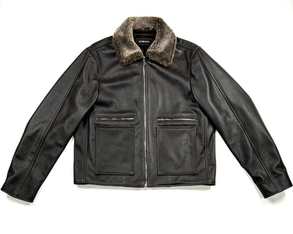 CONTRAST COLLAR JACKET