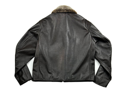 CONTRAST COLLAR JACKET