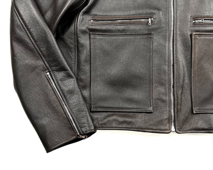 CONTRAST COLLAR JACKET