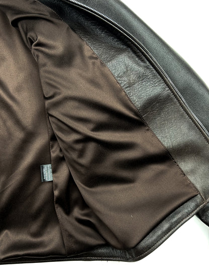 CONTRAST COLLAR JACKET