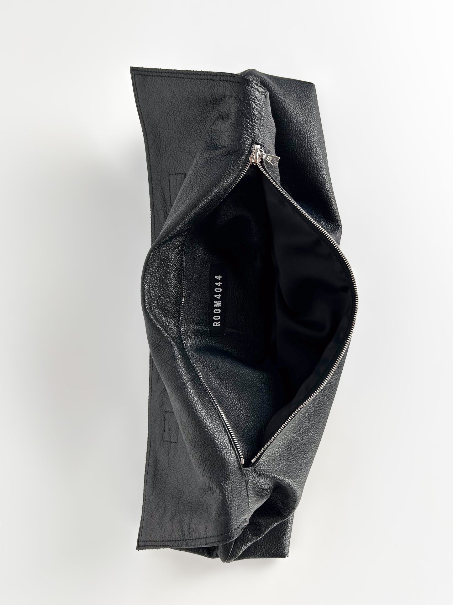 BLACK FOLD OVER CLUTCH