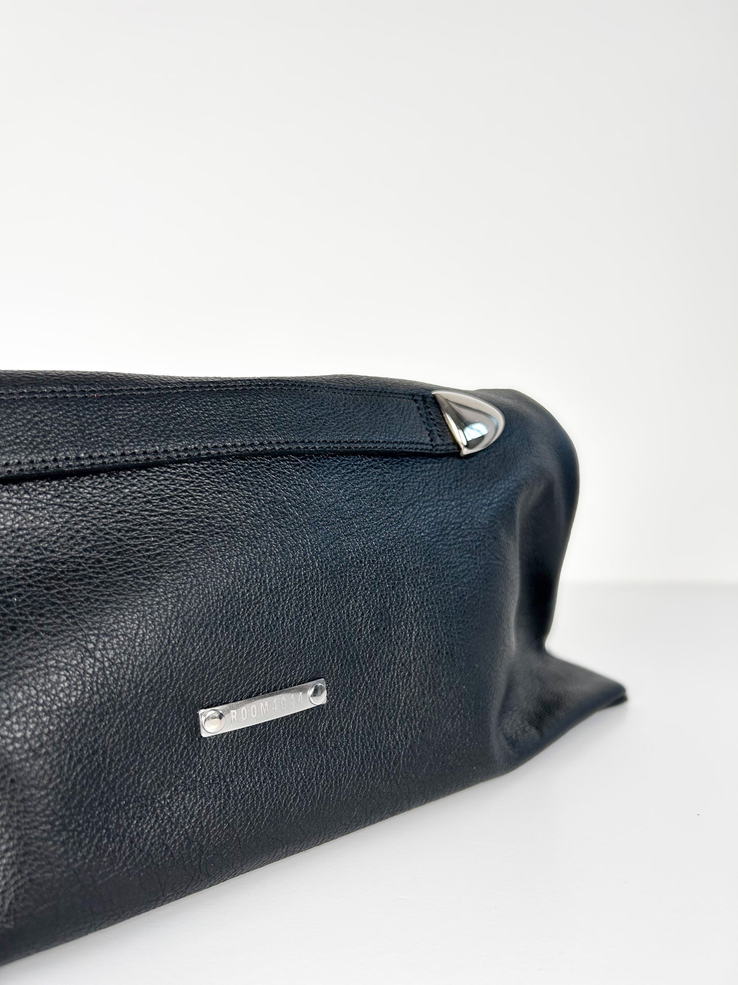 BLACK FOLD OVER CLUTCH