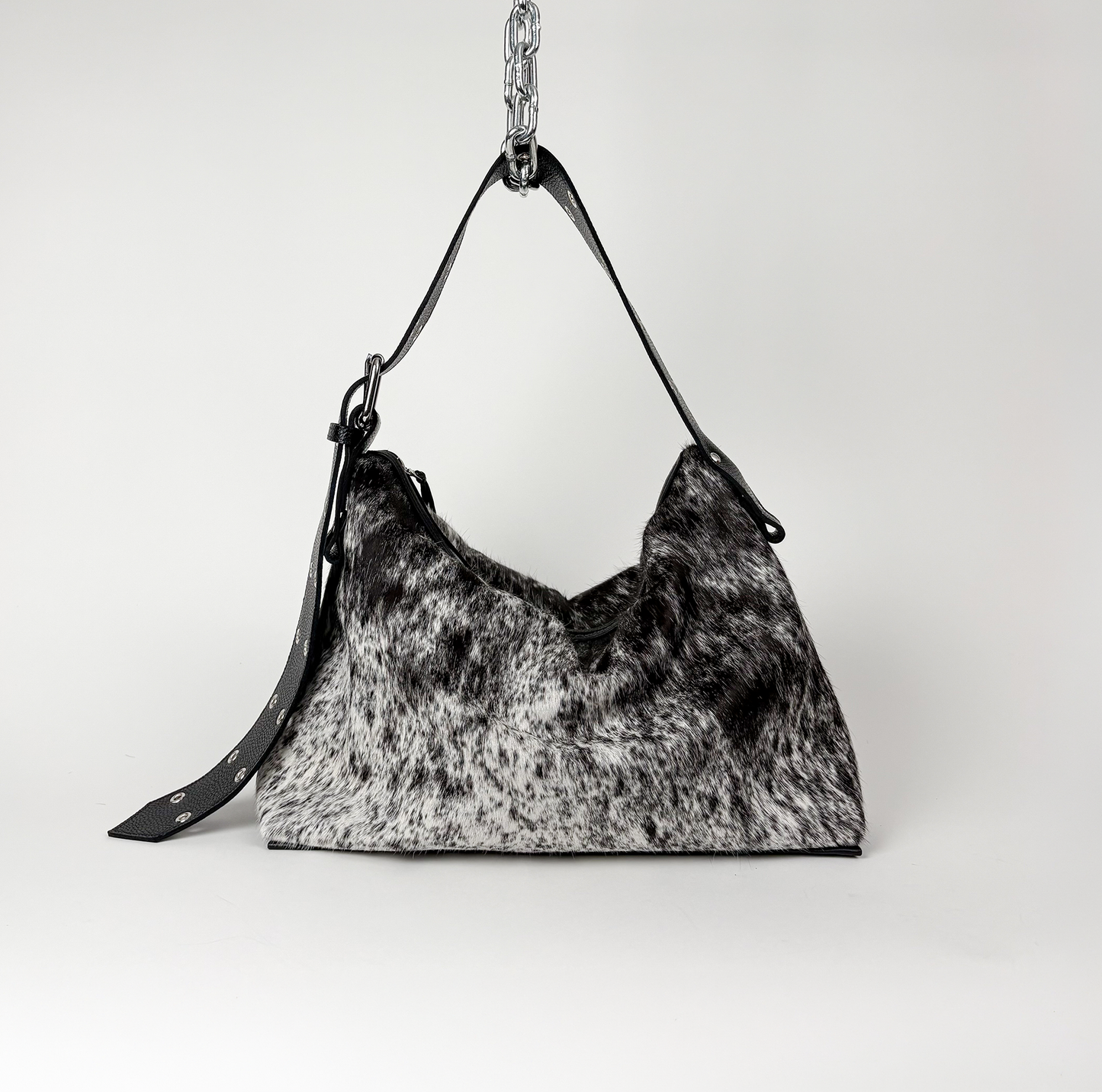 SALT AND PEPPER SHOULDER BAG