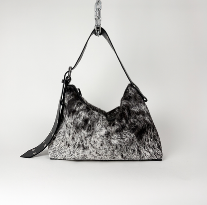 SALT AND PEPPER SHOULDER BAG