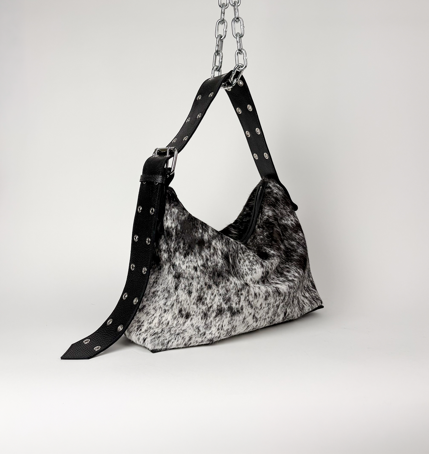 SALT AND PEPPER SHOULDER BAG